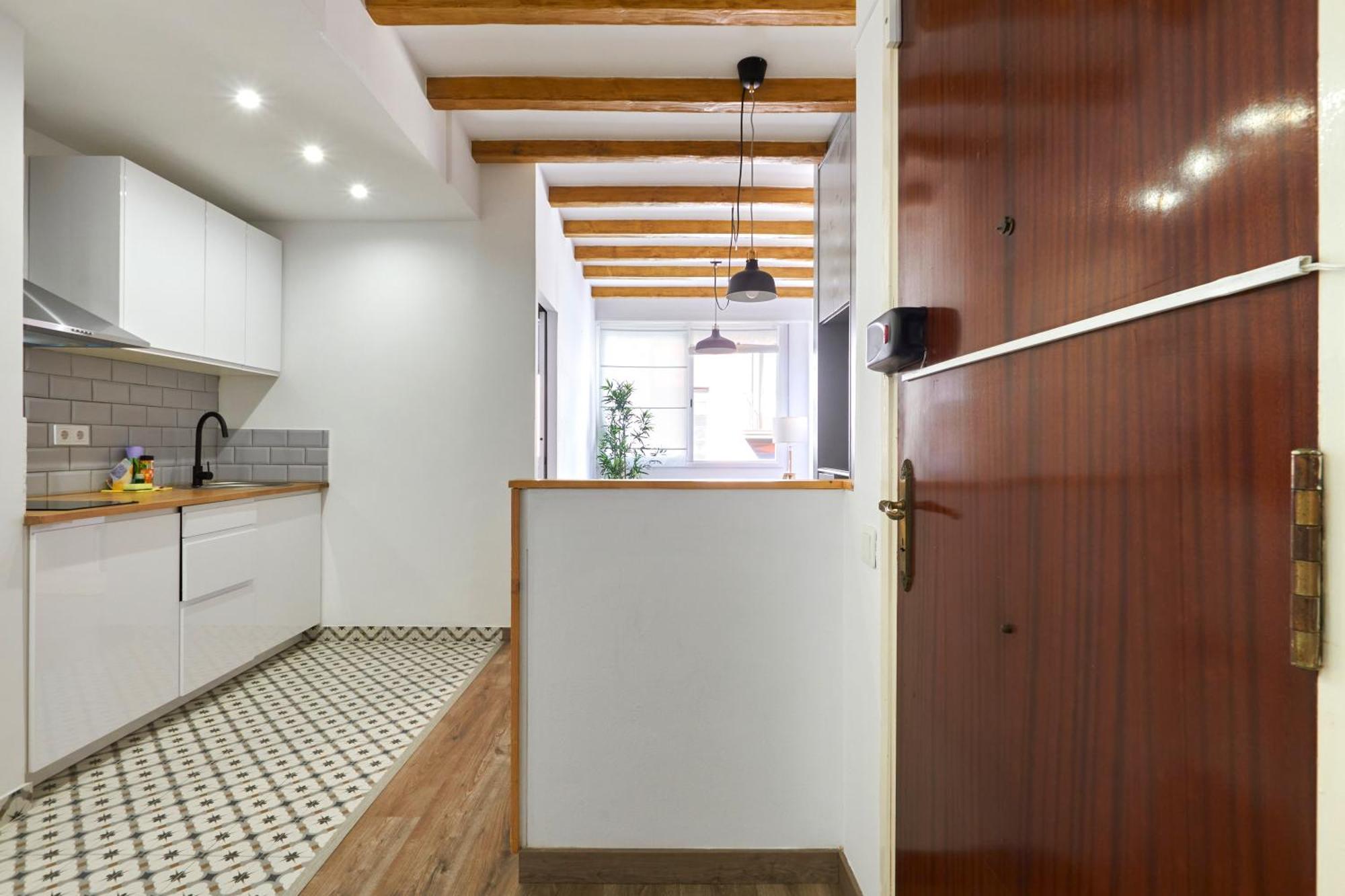 Ol Cute Apartment In Quiet Olivera St Barcelona Exteriör bild