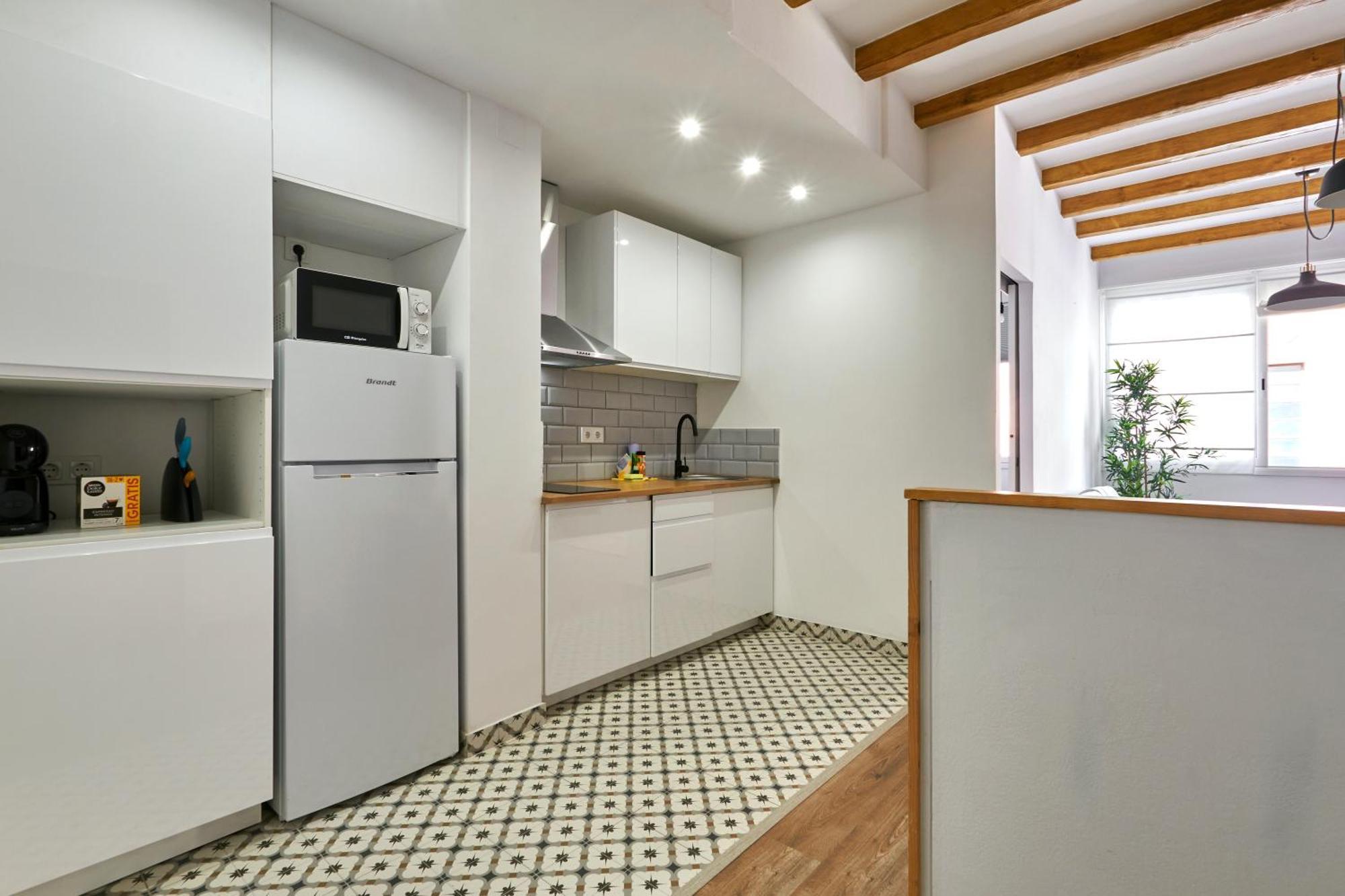 Ol Cute Apartment In Quiet Olivera St Barcelona Exteriör bild